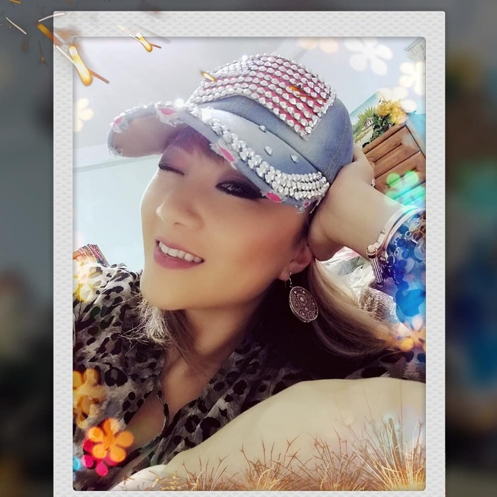 American flag bling hat